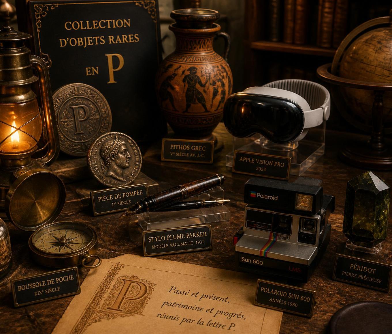 découvrez les trésors insolites cachés dans la catégorie objet en p. explorez des objets uniques et surprenants qui éveilleront votre curiosité et enrichiront votre collection.