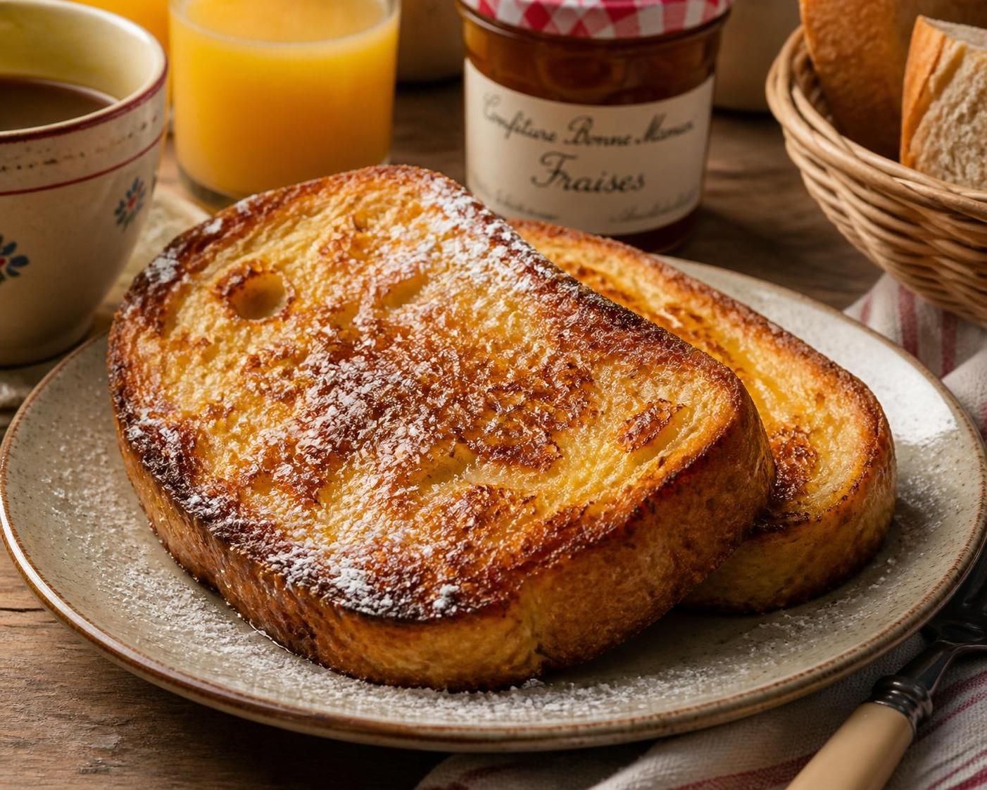 découvrez comment réussir un pain perdu à la poêle avec une astuce simple pour obtenir une texture croustillante à l'extérieur et moelleuse à l'intérieur.