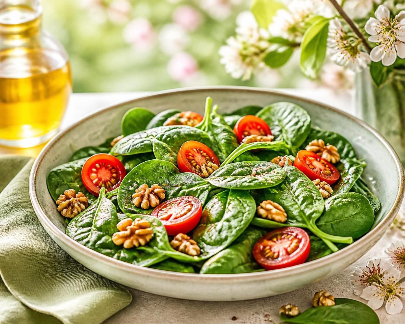 découvrez nos astuces pour préparer et savourer votre salade d'épinard cru, afin de profiter pleinement de ses bienfaits frais et nutritifs au quotidien.