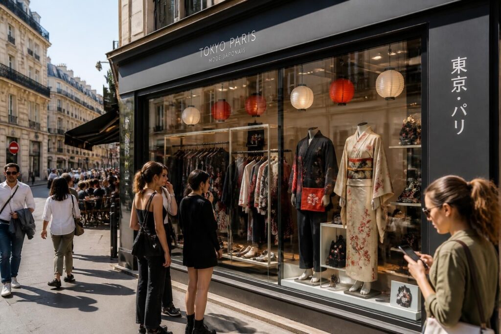 découvrez où trouver à paris des magasins japonais offrant des vêtements authentiques et tendance pour un style unique et original.