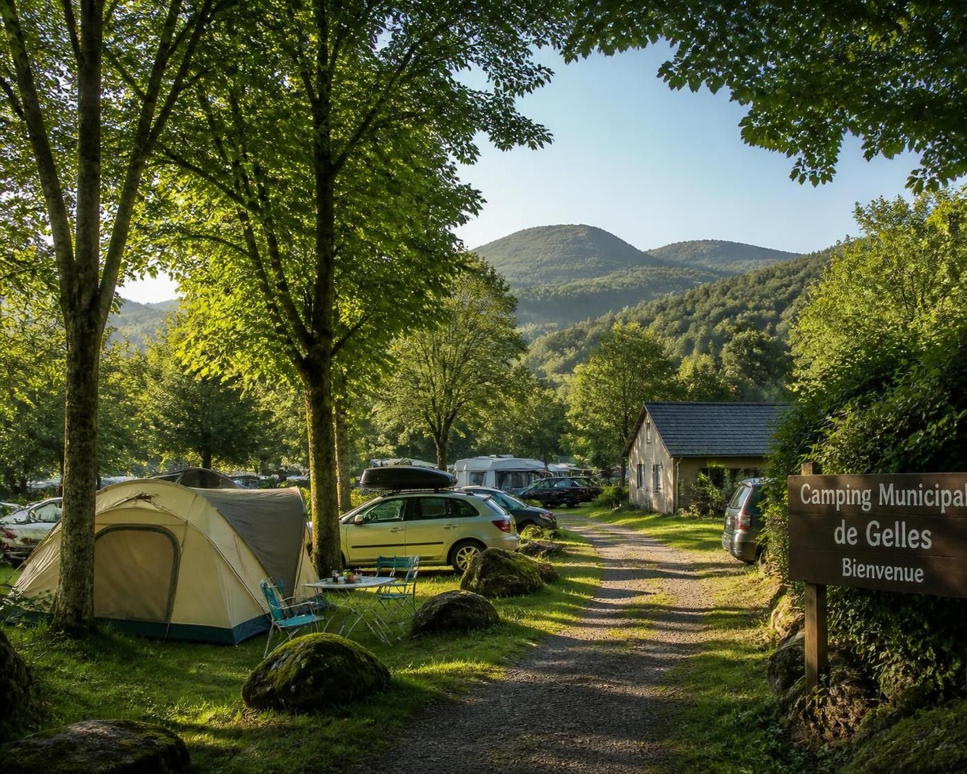 découvrez le camping municipal de gelles, un havre de nature idéal pour des vacances au vert en famille ou entre amis, au cœur d'un environnement paisible et verdoyant.
