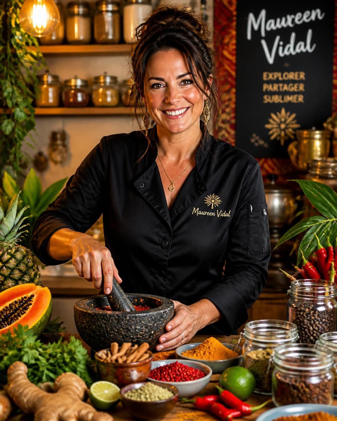 découvrez maureen vidal, une passionnée qui révolutionne la cuisine voyage en alliant saveurs et aventures culinaires uniques à travers le monde.