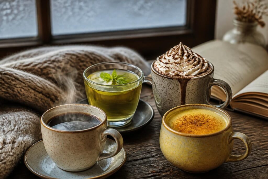 découvrez notre sélection de boissons chaudes pour réchauffer vos matinées d’hiver et commencer la journée en douceur avec des saveurs réconfortantes.