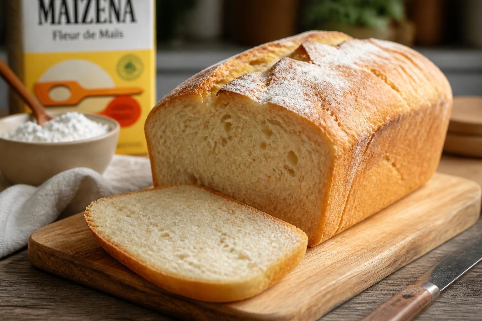 découvrez la recette légère et gourmande du pain sans gluten à la maïzena, idéale pour allier plaisir et santé en toute simplicité.