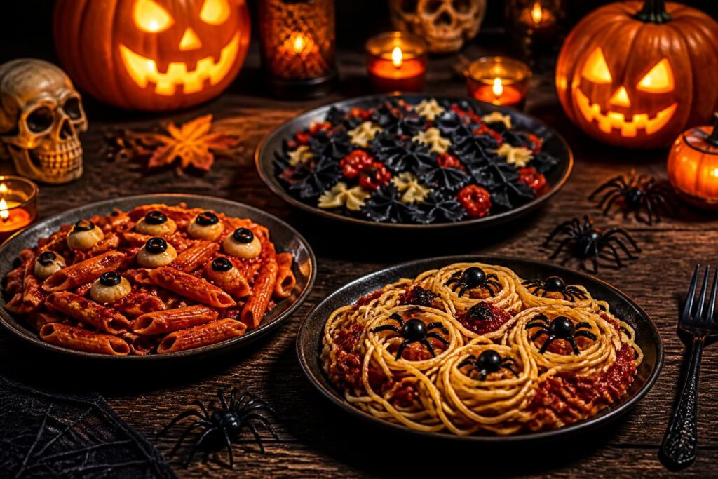 découvrez nos recettes de pâtes halloween, des plats effrayants et gourmands pour un dîner festif et convivial qui ravira petits et grands.