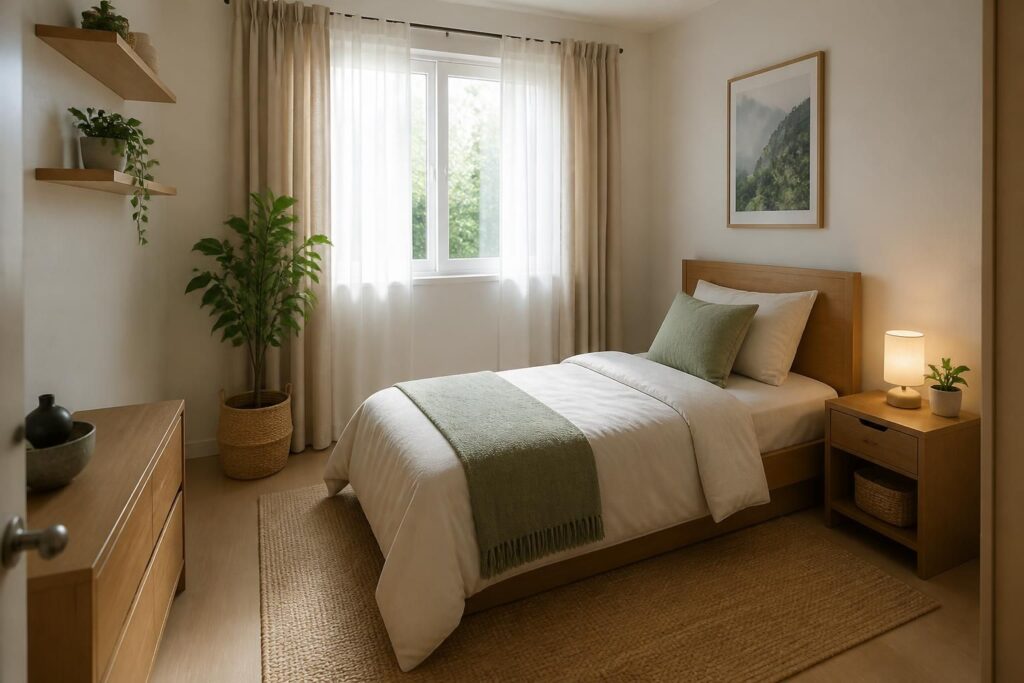 découvrez comment placer efficacement votre lit dans une petite chambre selon les principes du feng shui pour maximiser l'espace, favoriser un sommeil réparateur et créer une atmosphère harmonieuse.