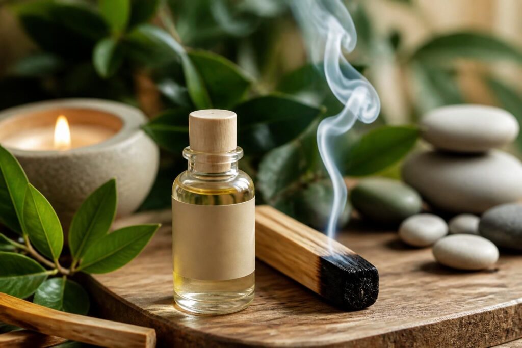 découvrez les bienfaits de l'huile essentielle de palo santo, ses vertus thérapeutiques, les précautions à prendre et les différentes façons de l'utiliser en toute sécurité.