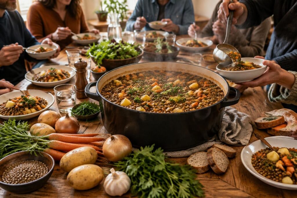 découvrez des idées de plats uniques économiques pour régaler 20 personnes, avec des recettes conviviales et adaptées à toutes les saisons.