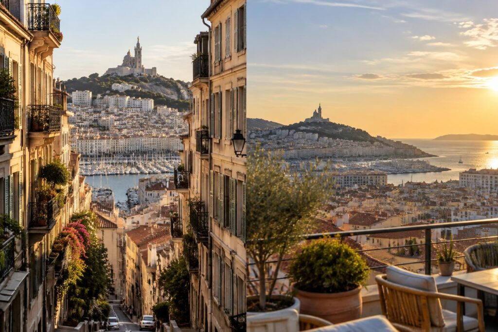 découvrez les points de vue de marseille chave et négresko : comparez leurs panoramas et trouvez le meilleur spot pour admirer la ville.