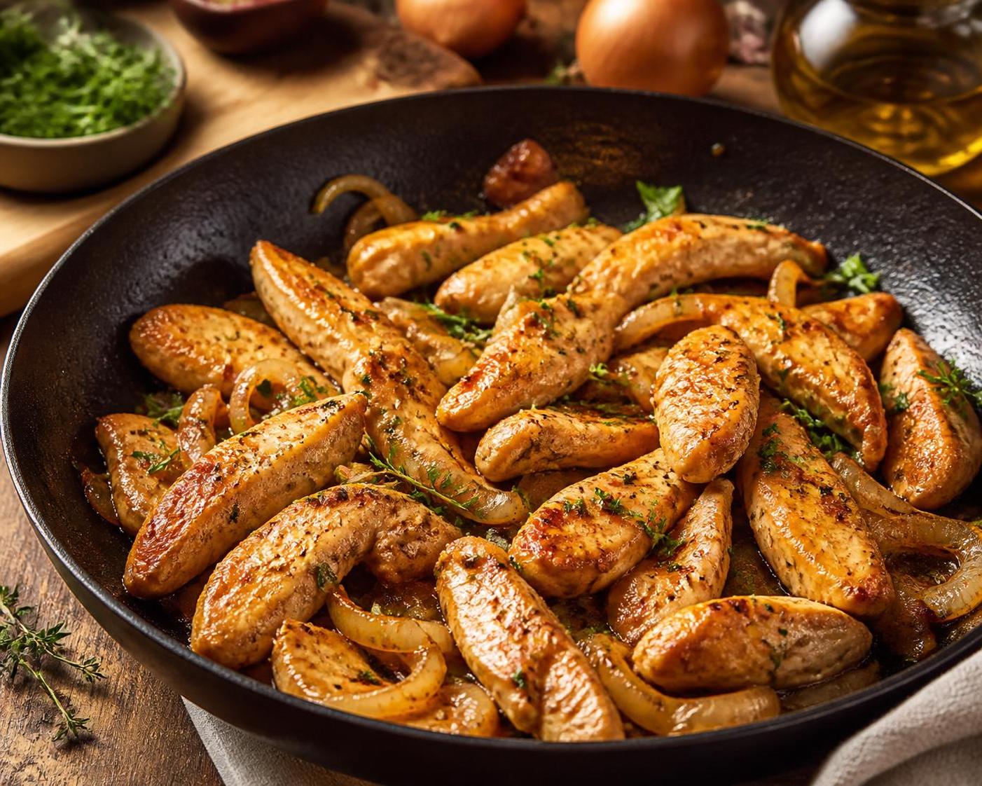 découvrez nos astuces simples pour réussir un émincé de poulet à la poêle, rapide à cuisiner et délicieusement savoureux à chaque bouchée.