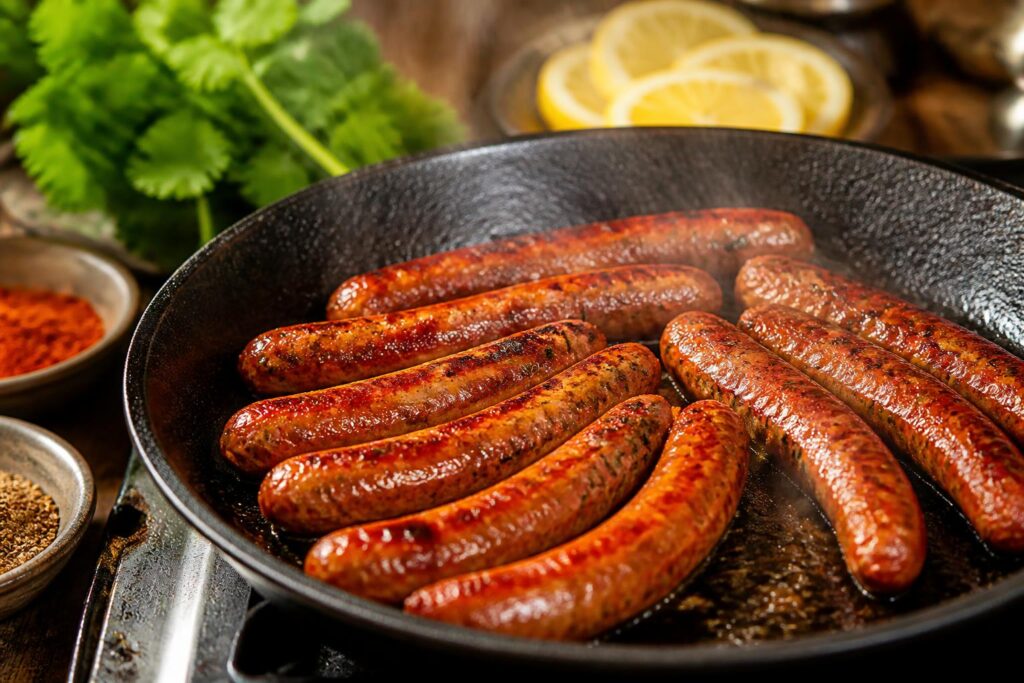 découvrez nos astuces pour cuire parfaitement vos merguez à la poêle et obtenir une viande tendre et savoureuse à chaque fois.