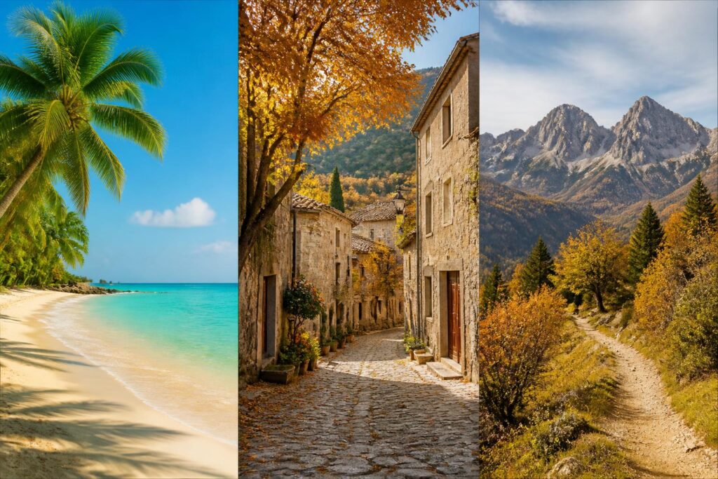 découvrez les meilleures destinations pour partir en octobre et éviter la foule, en profitant pleinement de votre voyage au calme et en toute sérénité.