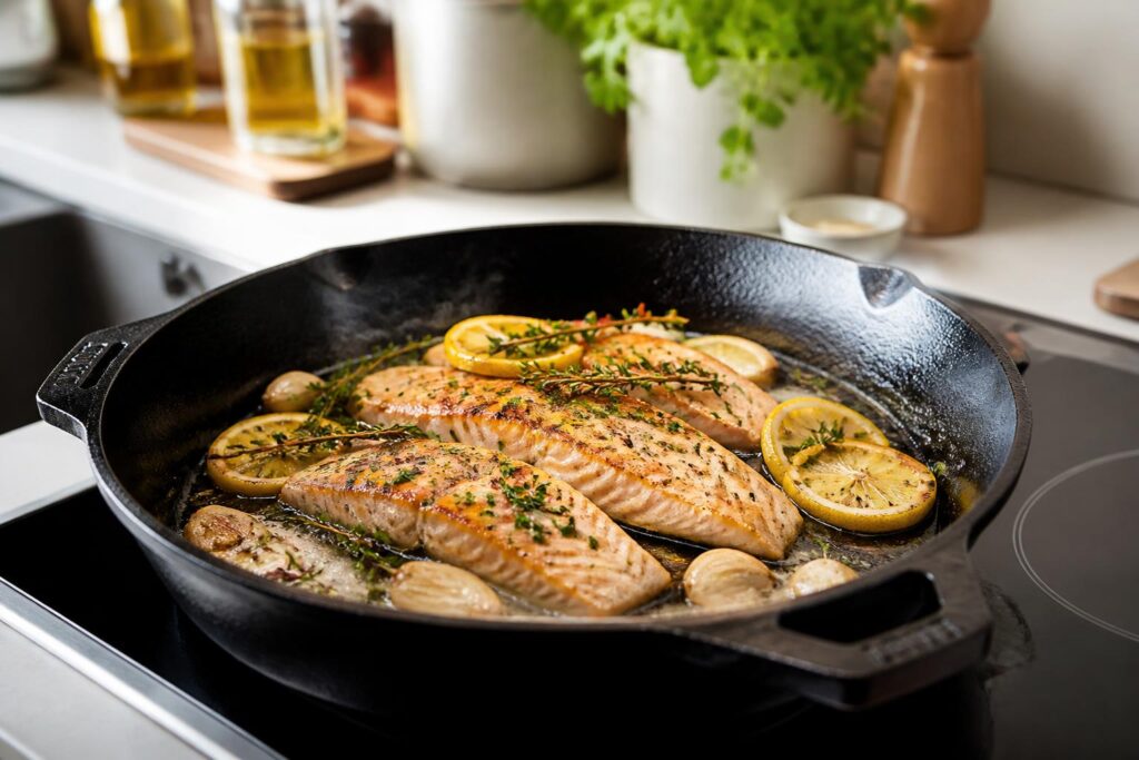 découvrez nos astuces pour cuire la saumonette à la poêle rapidement tout en garantissant une saveur délicieuse et une texture parfaite à chaque fois.