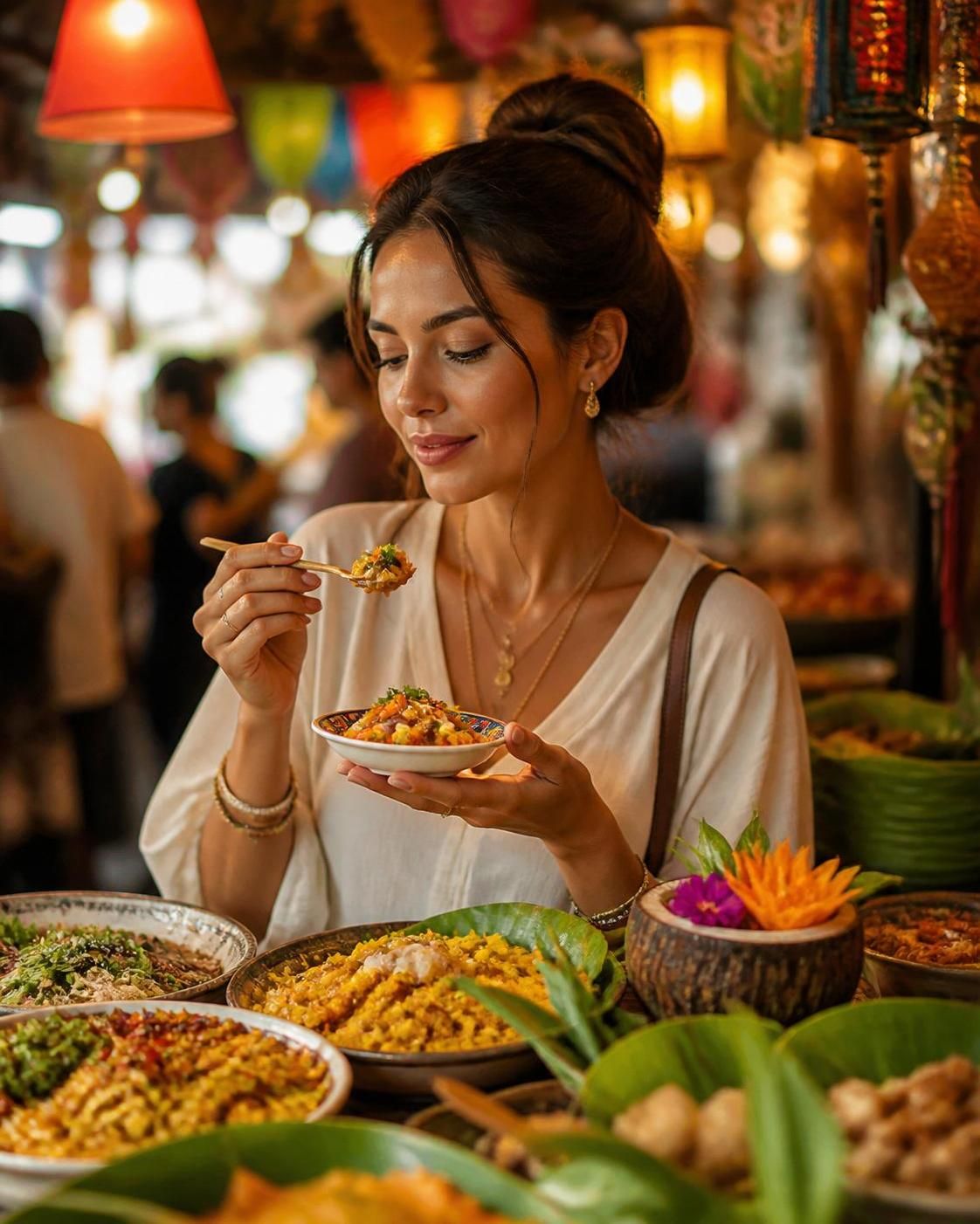 découvrez le portrait d'anne dewavrin, une globe-trotteuse gourmande passionnée de cuisine, explorant les saveurs du monde avec curiosité et créativité.