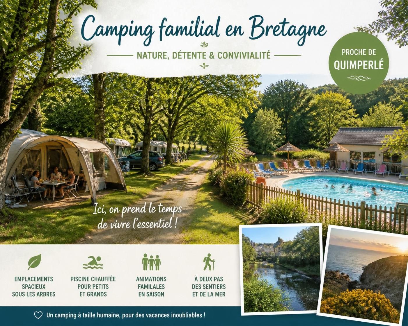 découvrez les meilleures adresses de campings à quimperlé pour un séjour réussi en pleine nature, entre confort et authenticité.