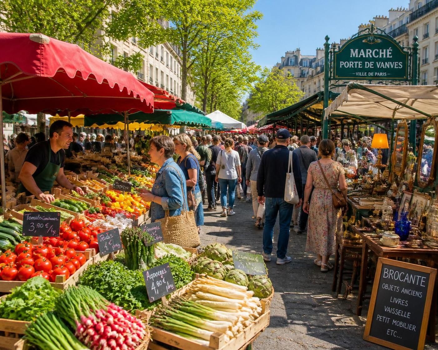 découvrez les horaires d'ouverture du marché porte de vanves le dimanche après-midi pour bien organiser votre visite et profiter des produits frais.