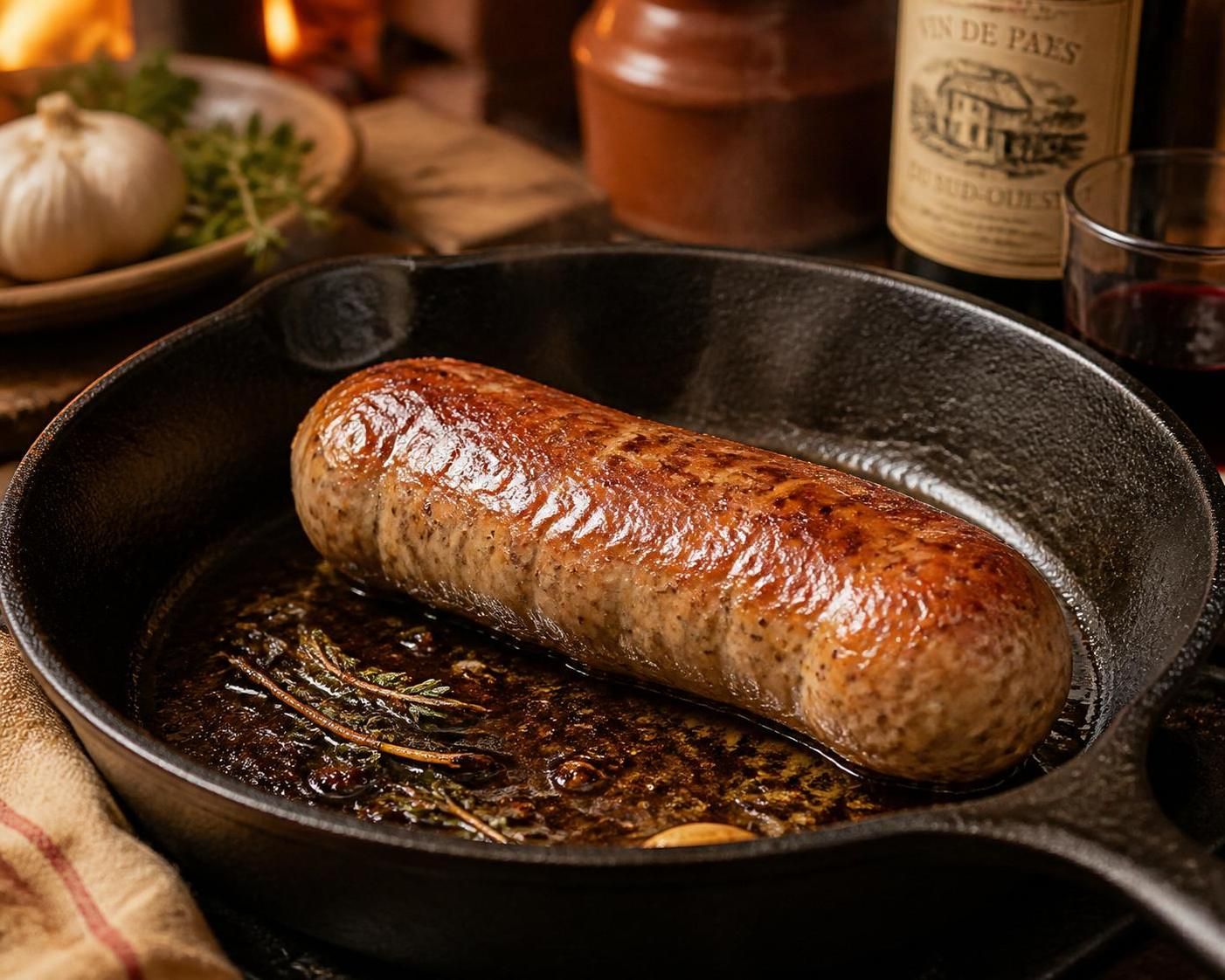 découvrez le secret pour cuire parfaitement vos saucisses de toulouse à la poêle, obtenant une texture dorée et un goût savoureux à chaque bouchée.