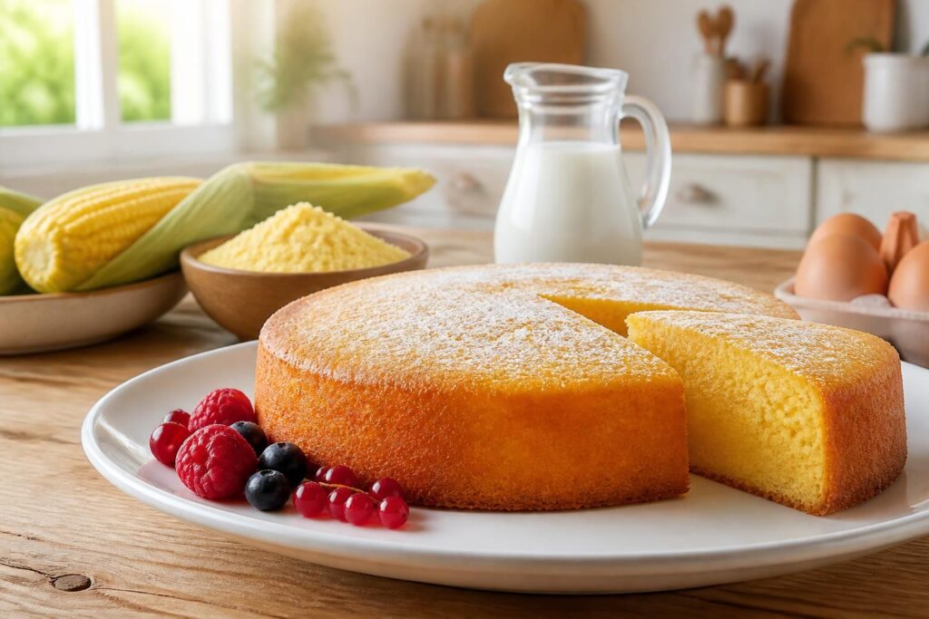 découvrez notre recette légère de gâteau à la farine de maïs pour sublimer vos desserts maison avec douceur et originalité.