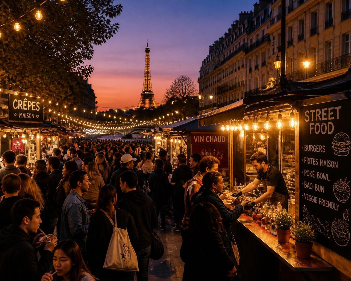 découvrez le marché de nuit à paris et explorez les meilleures saveurs nocturnes, des spécialités locales aux délices internationaux pour une expérience gourmande unique.