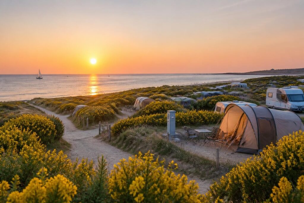 découvrez le camping des genêts à penmarch, un havre de nature idéalement situé au bord de la mer. profitez d'un cadre paisible, d'activités en plein air et de plages magnifiques pour des vacances inoubliables.