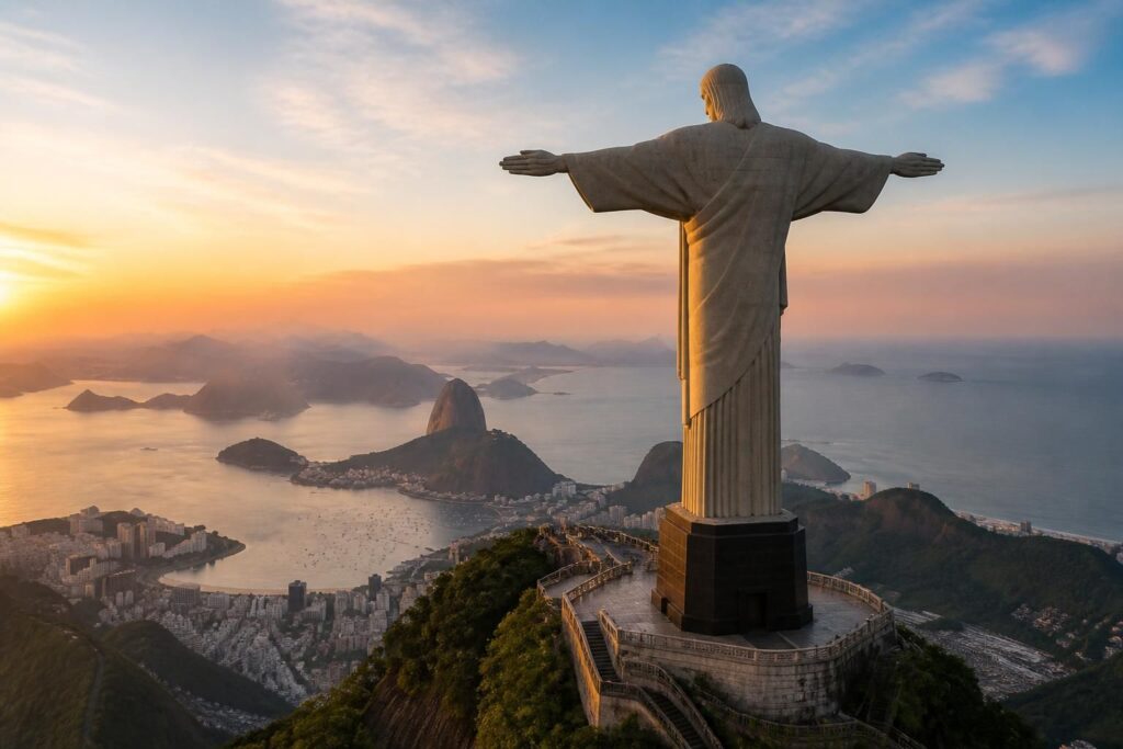 découvrez l'histoire, les dimensions impressionnantes et la signification profonde du christ rédempteur, le monument emblématique de rio de janeiro.