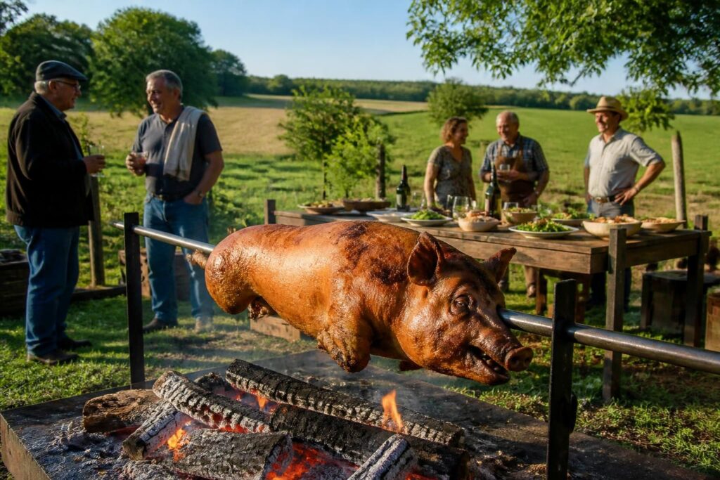 découvrez où déguster le meilleur cochon grillé à la broche dans le 78 et ses environs. guide des adresses incontournables pour une expérience savoureuse et authentique.